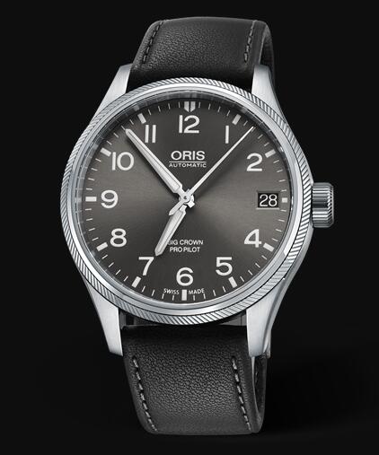 Review Oris Aviation Big Crown Propilot Big Date 41MM Replica Watch 01 751 7697 4063-07 5 20 19FC